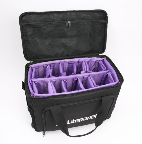 Litepanels Soft Case W/ Customizable Interior For Litepanels Caliber LED Fresnel - Picture 9 of 9