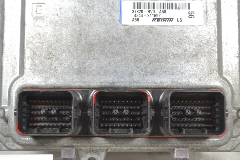 37820RV0A58 Honda Odyssey 2011-13 Unidad de control del motor ECU ECM Módulo 1A7 466 B8 Foto 4 de 4