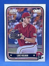 2024 Onyx Vintage Extended #OVLUHO Luke Holman Cincinnati Reds
