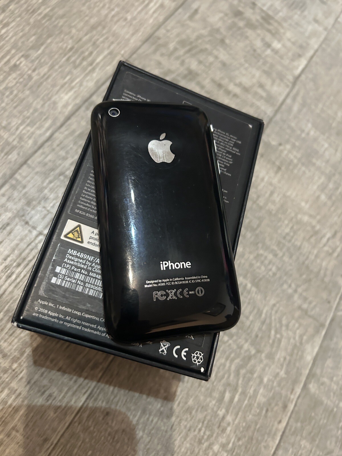 APPLE IPHONE 5S 16GO - Fonctionnel, écran fissuré - Pour pièces EUR 12,00 - FR