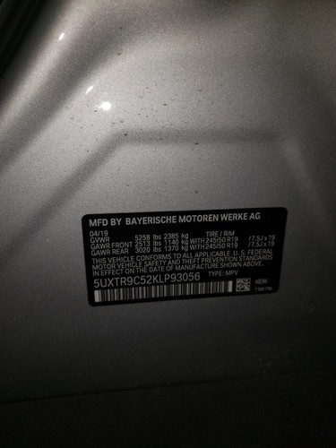 18 19 20 21 BMW X3 OEM I-Drive Controller ONLY ID# 65829459631 - Picture 10 of 13