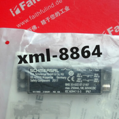 1PCS BNS 33-02Z-ST-2187 Safety Switch 101173053 BNS 33-02Z-ST-2187 #E8