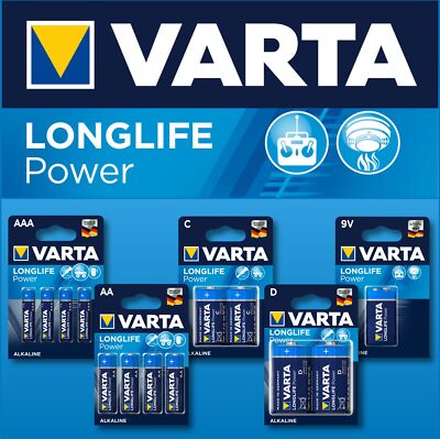 VARTA Batterien Longlife Power AA R6 Mignon AAA Micro Baby Mono