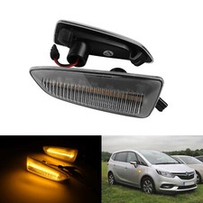 2X LED Side Indicator Repeater Lights For Opel Vauxhall Astra MK VI J K Zafira C