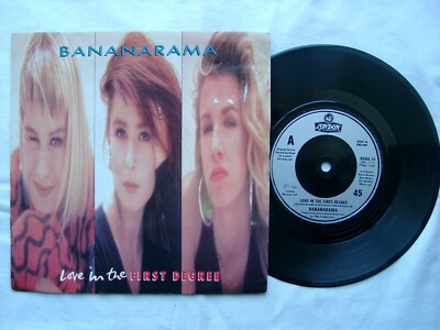 BANANARAMA - Love In The First Degree 7'' - NANA 14 - 1987 UK