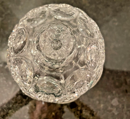 Antique*Adams Glass* Moon & Stars* Pedestal Compote Dish w/Lid* Spectacular! - Picture 3 of 10