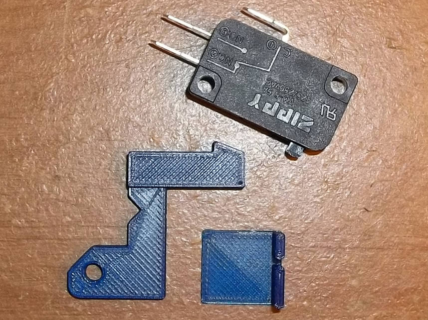 Nintendo NES Quiet Softer Zapper Light Gun Microswitch Kit B