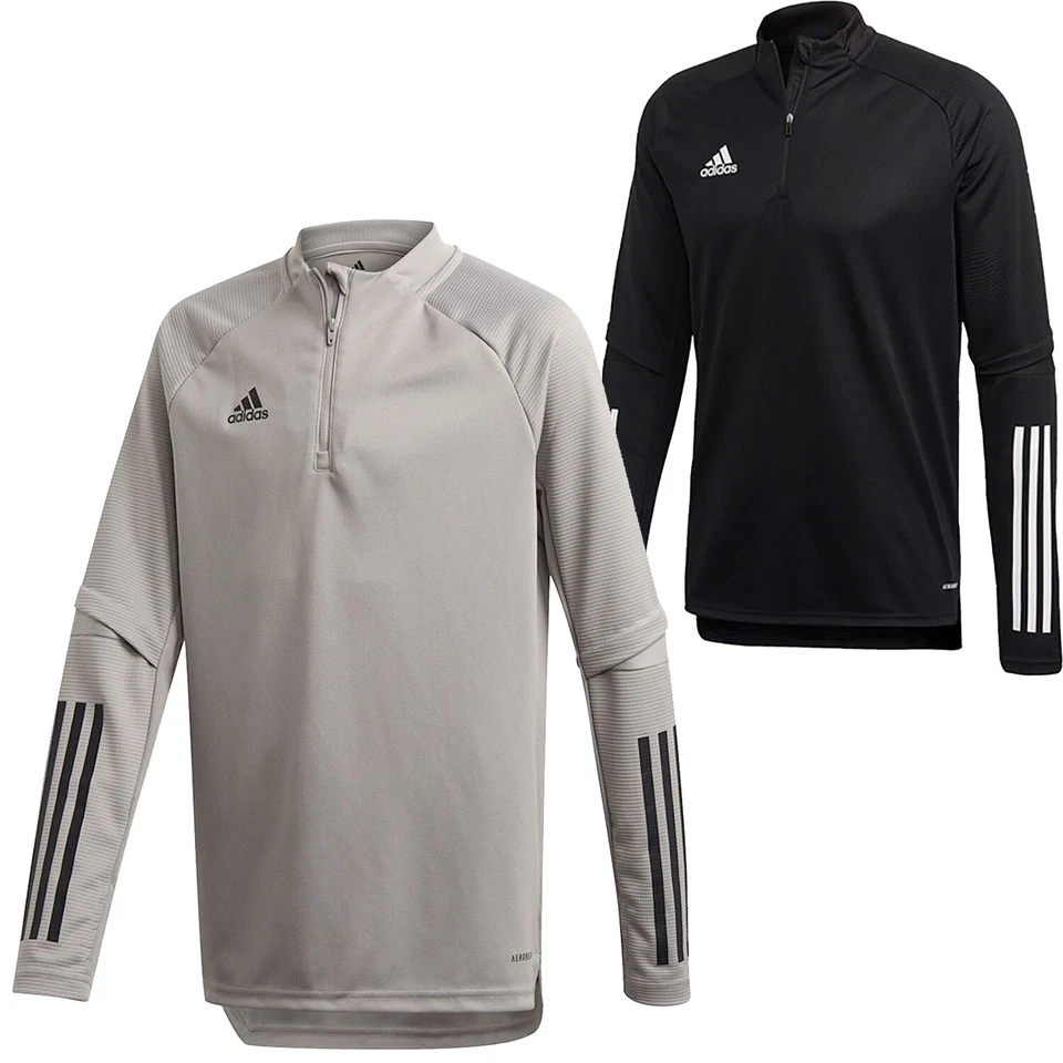 Adidas Condivo 20 Youth Training Top Quarter Zip Kids Soccer Top NEW - Image 1 of 1