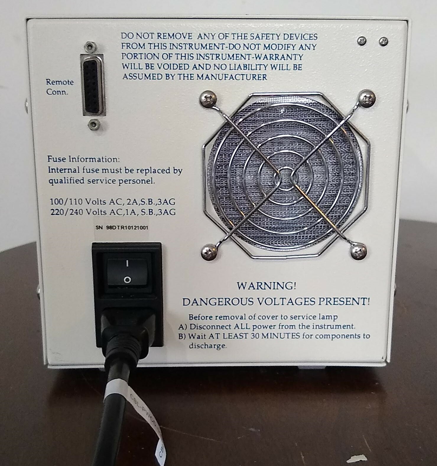 Analytical Instrument Systems AIS Model DT Grelly België