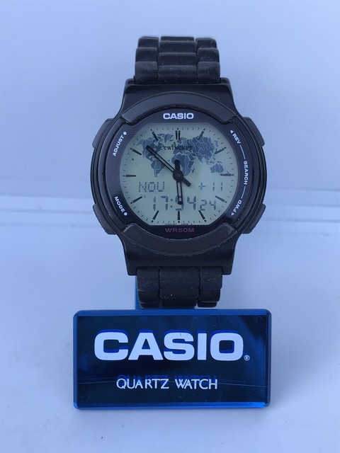 casio twincept watch