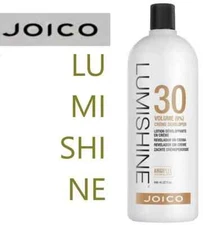 JOICO LUMISHINE CREAM DEVELOPER 30 VOLUME /9% - 32 oz. - NEW 2025 BOTTLES