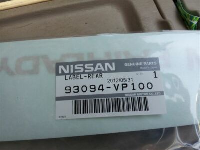 Nissan 300ZX Z32 OEM Genuine Rear Fairlady Z Logo Emblem Badge