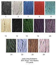 Andeamo Yarn from Jody Long: 14 Colors