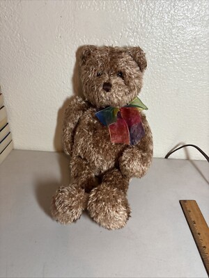 Gund Bearessence Brown Shaggy 14'' Teddy Bear Gotta Getta Gund Stuffed Plush v015