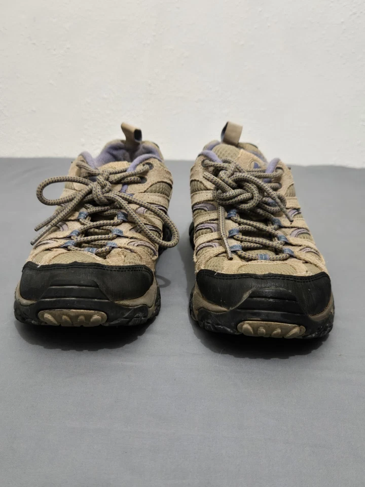 MERRELL Zapatos Mujer 7.5 ALUMINIO Marlin Moab Ventilador Senderismo Pesca Trabajo  Foto 4 de 4