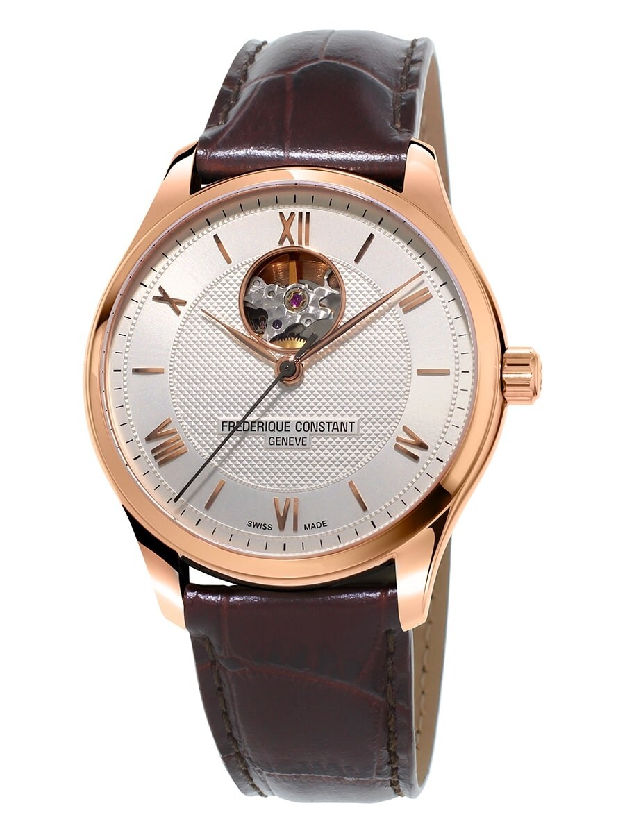 Мужские классические часы Frederique Constant с автоподзаводом Brown Rose 40 ММ FC-310MV5B4
