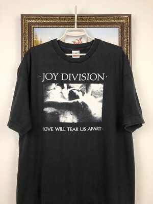 Vintage 90' Love Will Tear Us Apart Joy Division Shirt Band Tee