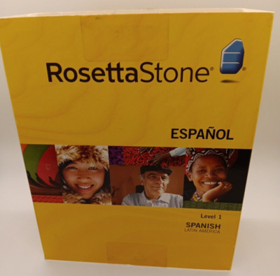 Rosetta Stone Spanish Level 1 Version 3 Win/Mac CD-Rom