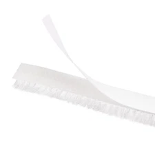 Weather Stripping Brush Self Adhesive Seal Weatherstrip Sweep White 26ft x 0.24"