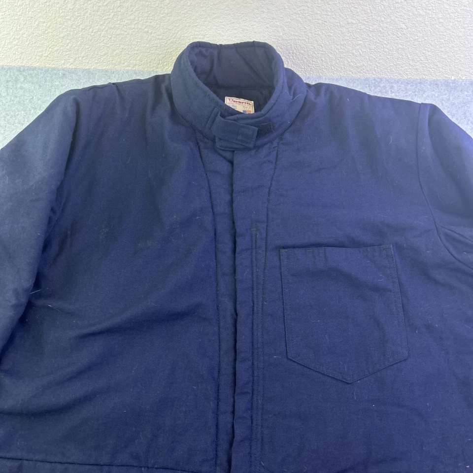 Workrite Coveralls Men’s XL Blue Flame Resistant Uniform Workwear Adult - Image 3 of 4