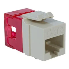 ICC CAT6 RJ45 Keystone Jack for HD Style, Ivory