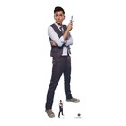 Fourteenth Doctor Who Cardboard Cutout David Tennant Waitcoat with Free Mini