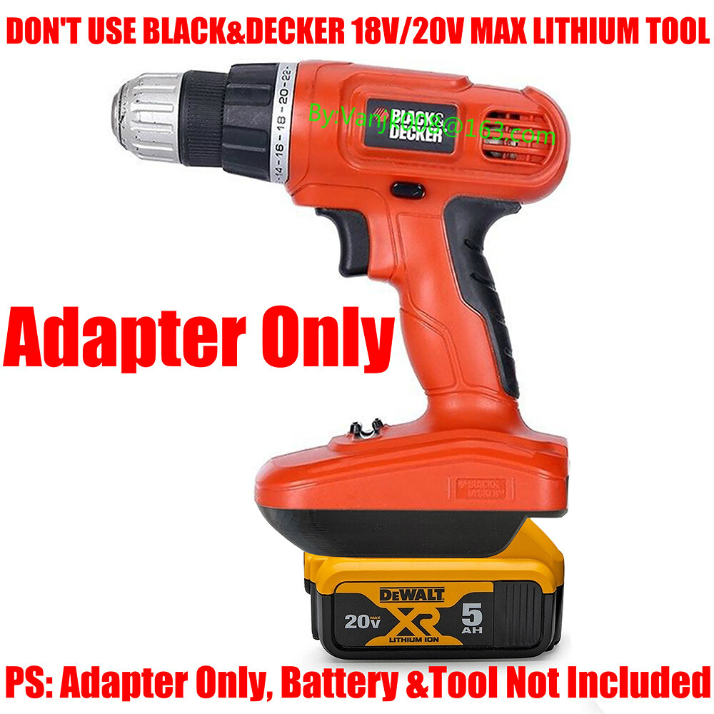 1x Adapter Work On DeWalt 20V XR 