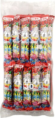 Yaokin Umaibo Takoyaki Flavor ×30pcs, Japanese Popular Corn Snack Dagashi