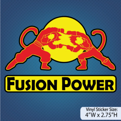 Dragon Ball/ Fusion /Power /Goku/ Vegeta/ Anime/Decals