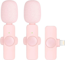 Paquete de 2 micr fonos de solapa inal mbricos profesionales