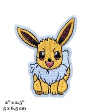Pokemon Eevee Character Embroidered Iron On Patch