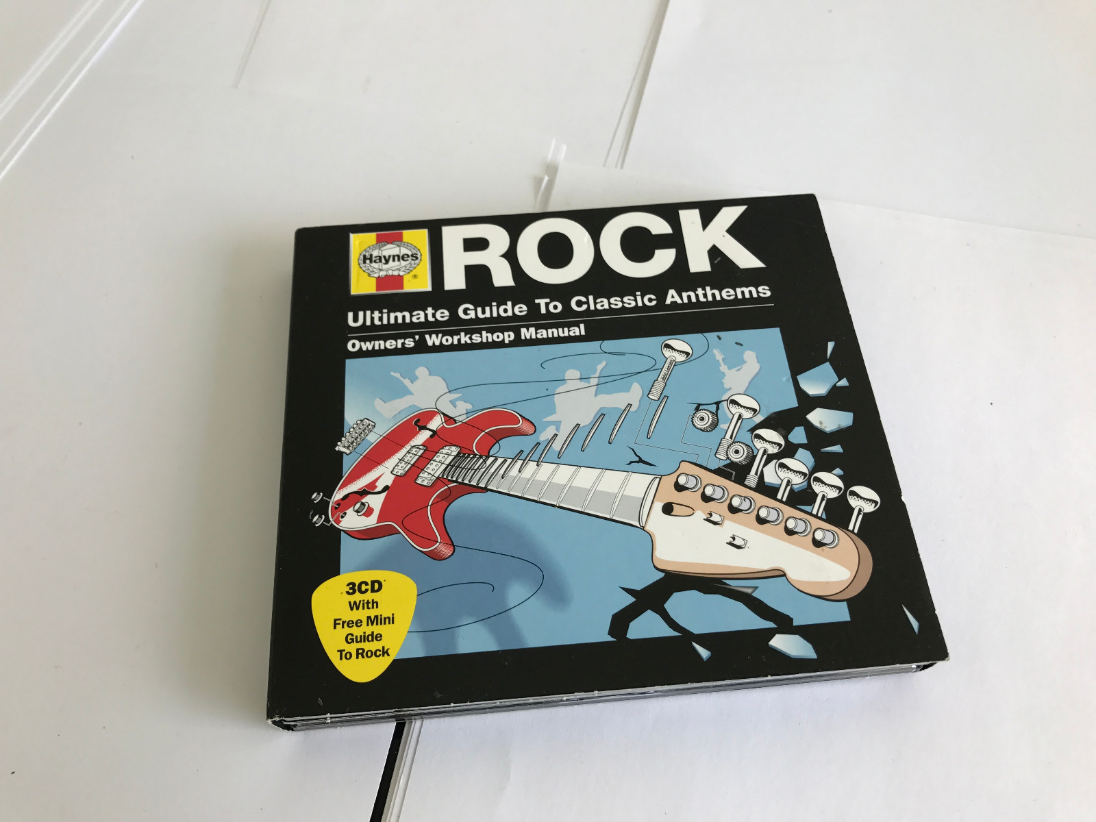 Haynes Rock Ultimate Guide To Classic Anthems 3 CD Album ft Boston Toto Lou Reed