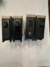 WESTINGHOUSE BA120 1 POLE 20 AMP QUICKLAG BOLT ON CIRCUIT BREAKER LOT OF 4