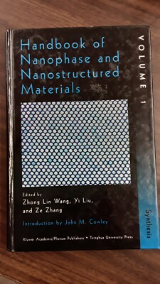 Handbook of Nanophase and Nanostructured Materials Vol 1 by LinWang HB VG 240129