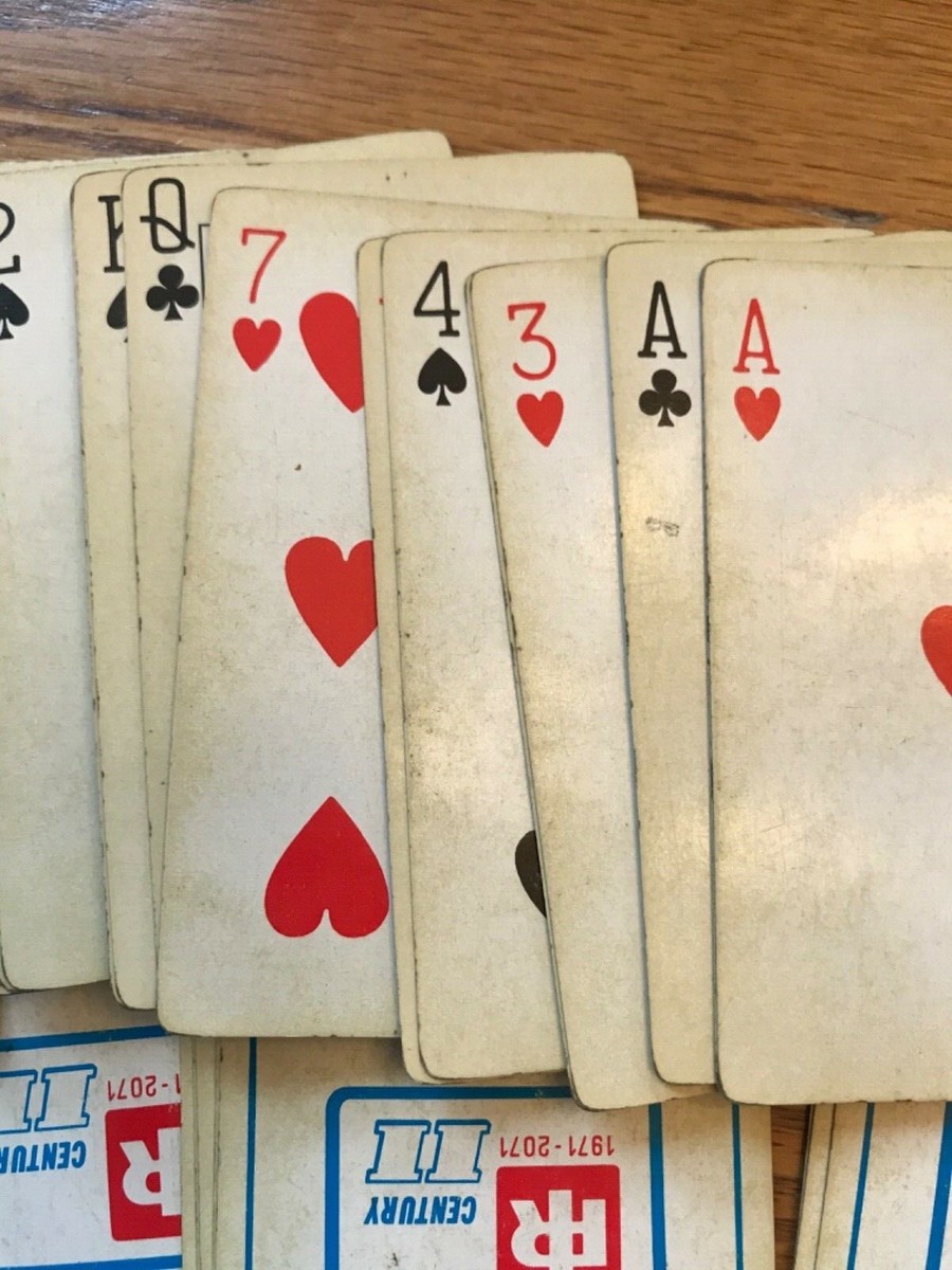 Collectible Vintage RI Century II 1971-2071 full deck