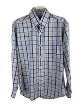 Taylorbyrd Medium Men's Button-Down Long Sleeve Plaid Shirt