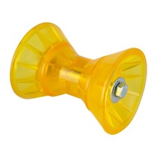 Boat Trailer Tie Down Bow Roller 3" Roller Assembly w/end caps Hull Sav'r