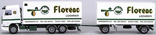 Scania 113M SL Topline Box Truck Floreac Lochristi 1:87 AWM 5712.2