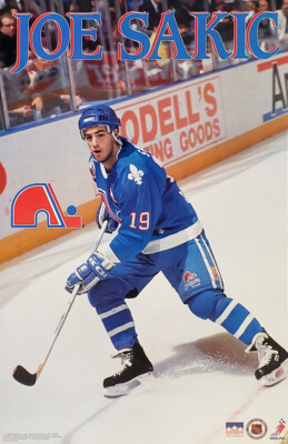 ＬＥＮＯＸ フィギュリン 【美品】スパームホエール　1993 Joe Sakic SUPERSTAR Quebec Nordiques Vintage 1993 Original NHL