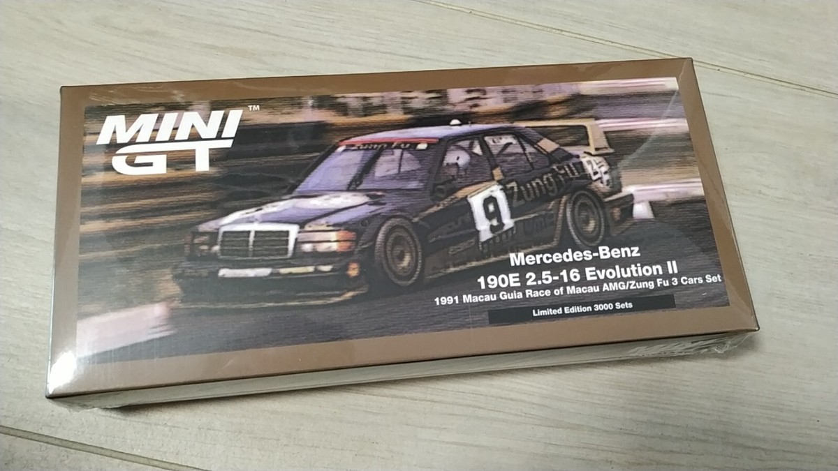MINI GT 480 481 482 Mercedes-Benz 190E MGTS0003 #9 #10 #11 MINI GT 480 481 482 Mercedes-Benz 190E MGTS0003 #9 #10 #11