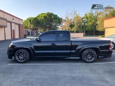 EOS Visors For 05-15 Toyota Tacoma Access Cab IN-CHANNEL Side Window Rain Guards