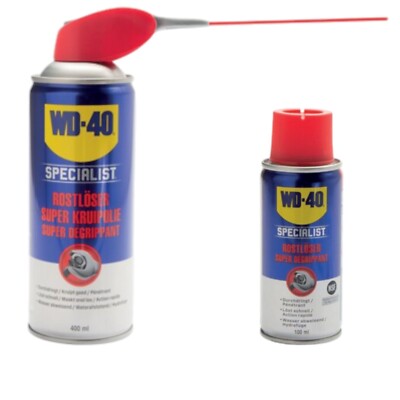 WD40 Specialist Rostlöser 100ml Classic & 400ml Smart Straw  Rost Löser WD 40  