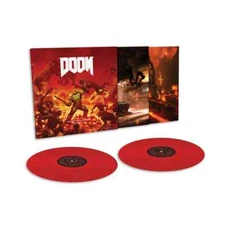 Doom Deluxe Video Game Soundtrack Red Vinyl Record 2 LP Eternal Classic VGM