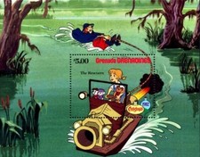 Disney 1982 Grenada Grenadines - Christmas, The Rescuers Miniature Sheet - MNH