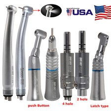 NSK Style Dental (LED E-generator) High/Low Speed Contra Angle Handpiece 2/4Hole