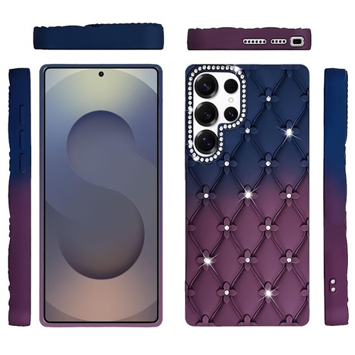 Coque pour Galaxy S25 Ultra/S25+/S25 Floral Joy Glitter Shimmer Cuir Feel Cover - Photo 16 sur 21