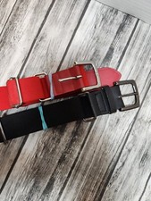 Hebilla TSA Seguridad Cinturón Militar Nylon TSA - Hebilla Plástica Segura, Ajustable Hasta 142cm, Elástico, Varios Colores Cinturón De Trabajo