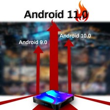 Android 11 TV BOX 2.4G & 5.8G Wifi 16G 32G 64G 128G 4k 3D récepteur de TÉLÉ