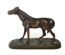 Cheval en bronze du XIXème