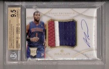 Andre Drummond 12/13 Immaculate Patch Auto RC #PP-DD SN#69/75 BGS 9.5/10